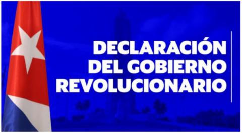El gobierno de EEUU ni se ha molestado en tratar de explicar este paso tan agresivo porque nada lo justifica.

Todo el mundo conoce que estas decisiones descansan en la mentira.

Declaración del Gobierno Revolucionario: cubaminrex.cu/es/frente-la-a…