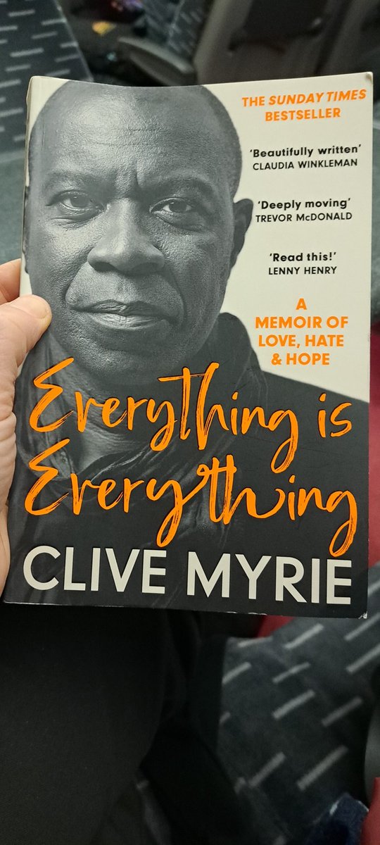 Tracey Murray (@traceylmurray2) on Twitter photo I'm not on here very much now, but having just finished the brilliant <a href="/CliveMyrieBBC/">Clive Myrie</a> memoir, I wanted to be able recommend it to others. A really moving and insightful read - I found it hard to put down I'm not on here very much now, but having just finished the brilliant <a href="/CliveMyrieBBC/">Clive Myrie</a> memoir, I wanted to be able recommend it to others. A really moving and insightful read - I found it hard to put down