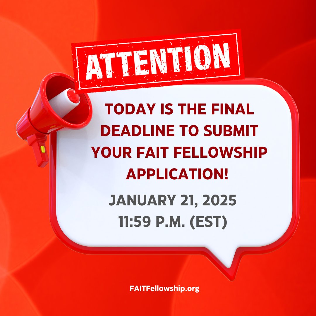 Have you submitted your Foreign Affairs Information Technology Fellowship 2025 cohort application?