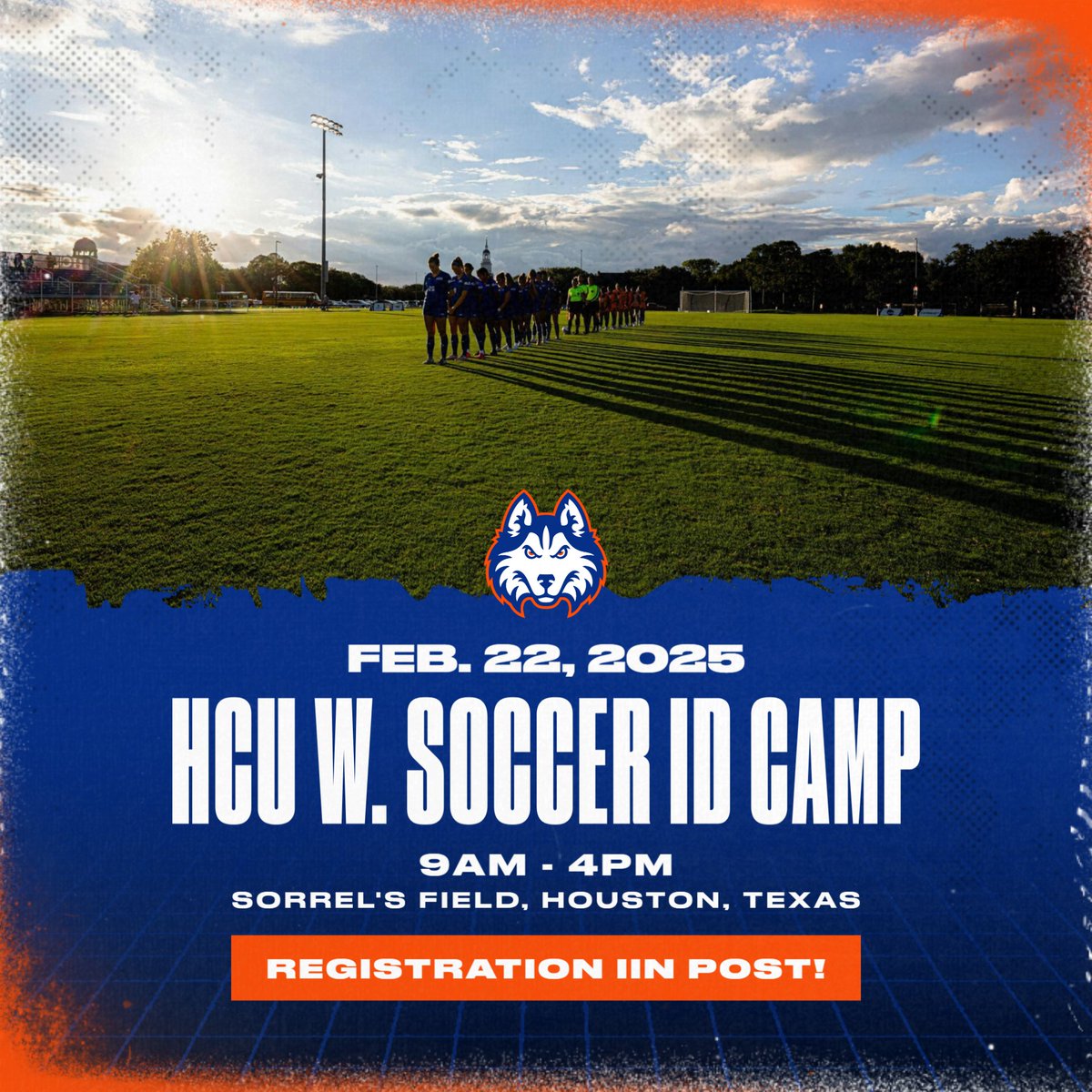 📣ANNOUNCEMENT📣

We are excited to announce our first spring ID camp on February 22nd!

Copy and paste the link for more information
huskysoccer.com

#dawgsup