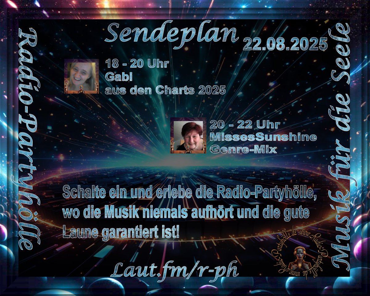 chat.radio-partyhölle.de
radio-partyhölle.de/news.php 
laut.fm/r-ph #moderatorensuche #lautfm #radio #webradio #musik #fun #chat #radiopartyhölle #music #bestradio #kostenlos #werbung #sendeplan #webradiosendeplan #radiopartyhölleonair #suchemoderatoren   #onair #followback