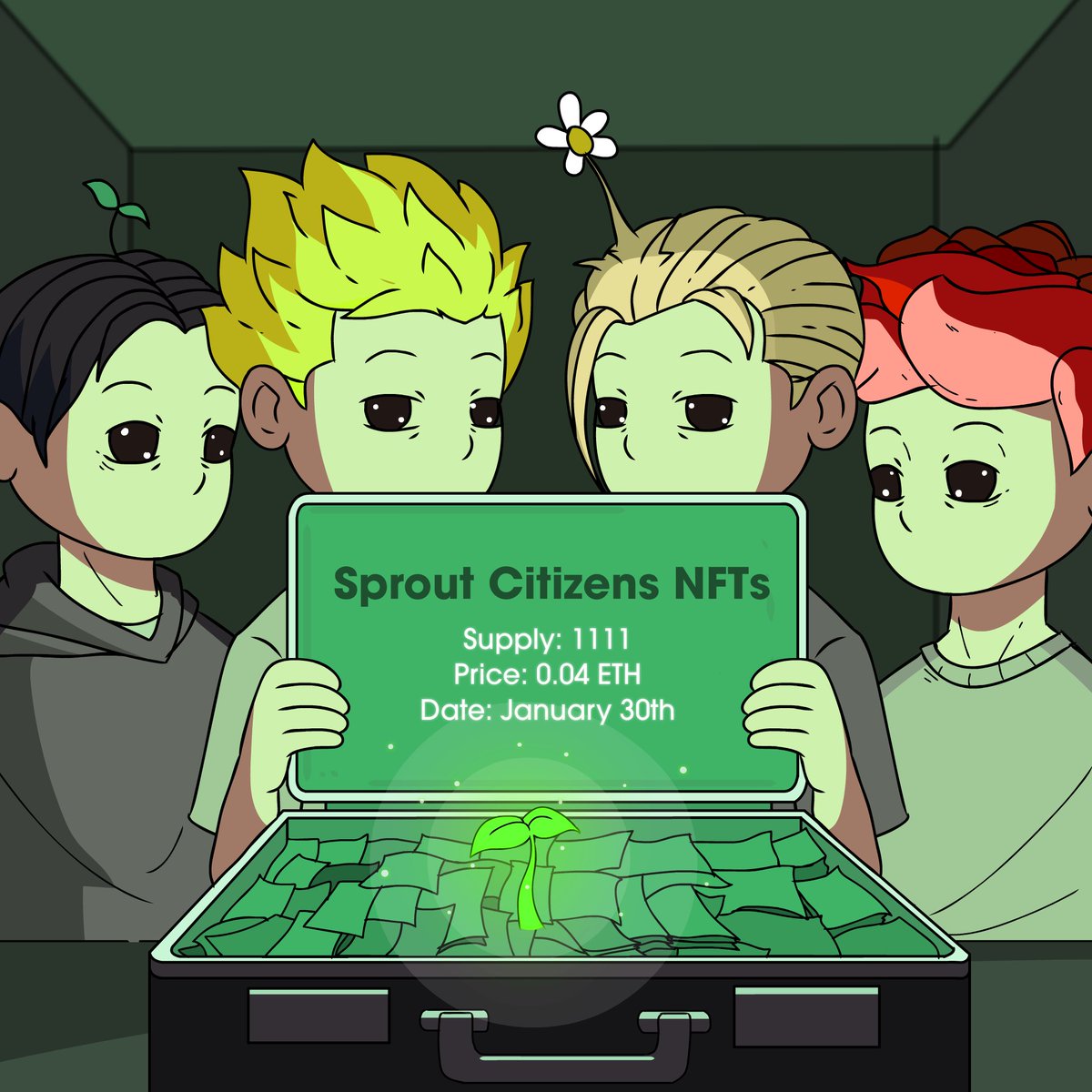 Giving away 15 🌱 WL 🎁 

✳️Follow <a href="/SproutCitizens/">Sprout Citizens🌱</a>

✅️RT, like, drop EVM wallet

24 hours ⏰