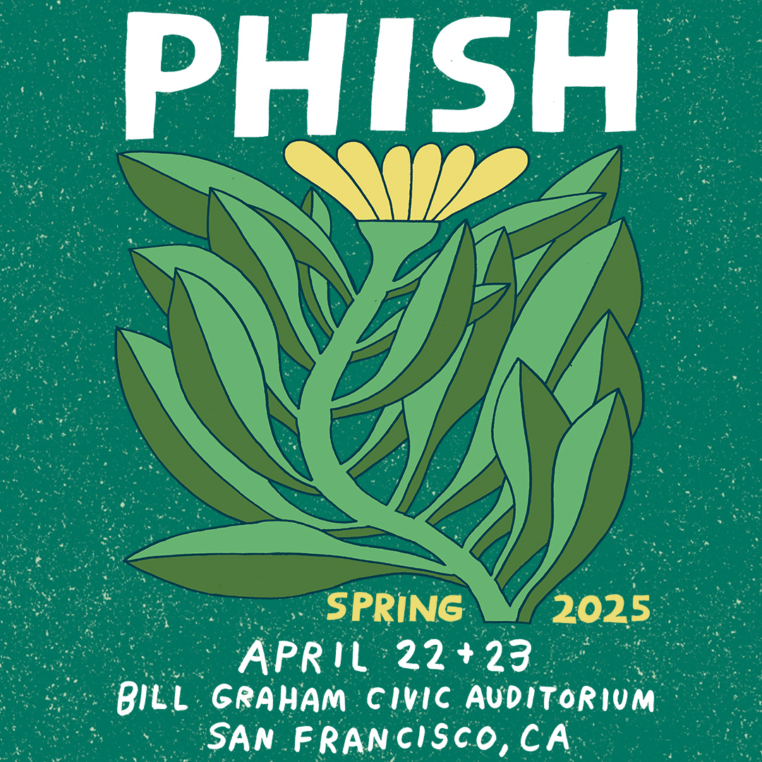 JUST ANNOUNCED 🌼 Spend not one but TWO Evenings With <a href="/phish/">Phish</a> in SF on 4/22 and 4/23 🐠  

🎟️: Tickets on sale Friday, 2/7 at 10am!
ℹ️: bit.ly/40ECaiX