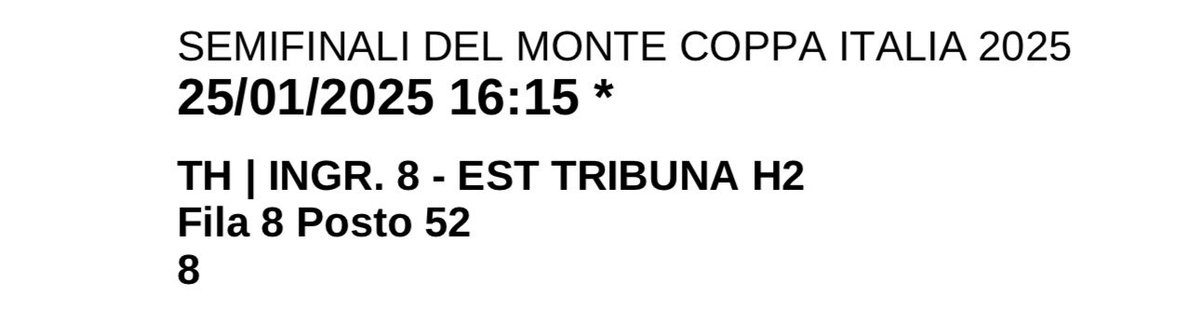 hedaIeksaa's tweet image. purtroppo mi tocca fare questo tweet 😔 se conoscete qualcuno che ha bisogno di un biglietto per la semifinale di coppa italia a bologna il 25 gennaio io sono costretta a vendere un biglietto in tribuna est settore h2 

 #delmontecoppa #blockdevils #trentinonelcuore #superlega