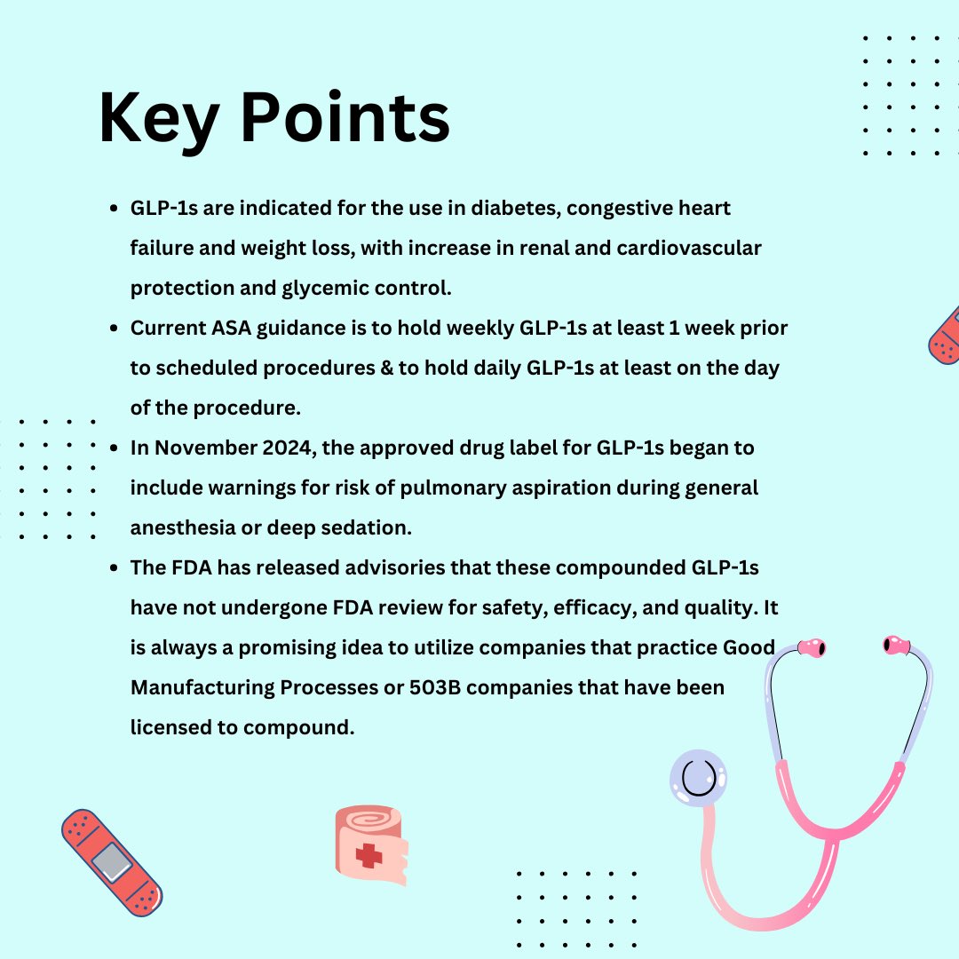 Checkout the recent ACCP Periop PRN webinar where member Tim Jacisin discussed Updates in GLP-1 Management in Perioperative Medicine.
 
For more information or to view the webinar in its entirety please visit our Communities Tab (communities.accp.com/viewdocument/u…).