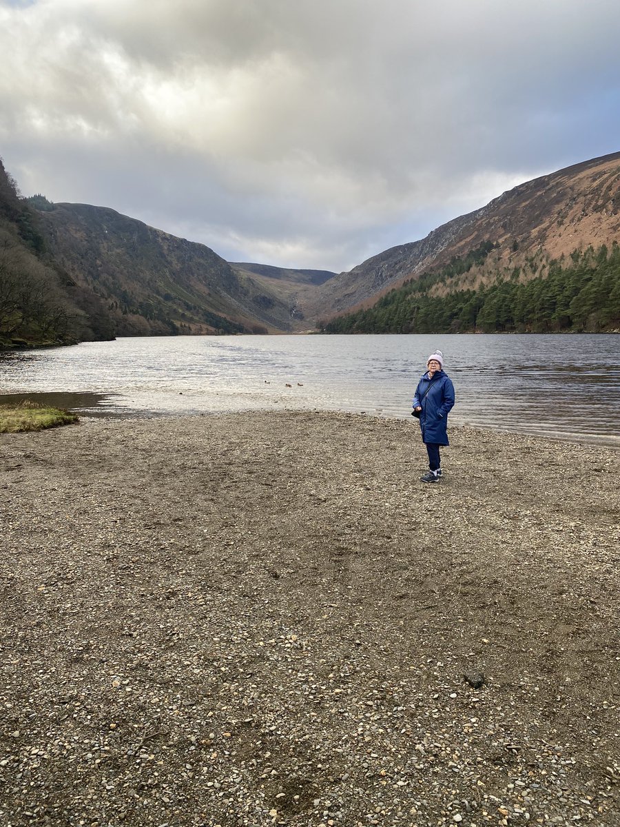 Theresepower's tweet photo. Day 20 and 21 #100daysofwalking walking the Wicklow way. Glendalough how beautiful @UpperLakePhoto https://t.co/g1c1upVSL0