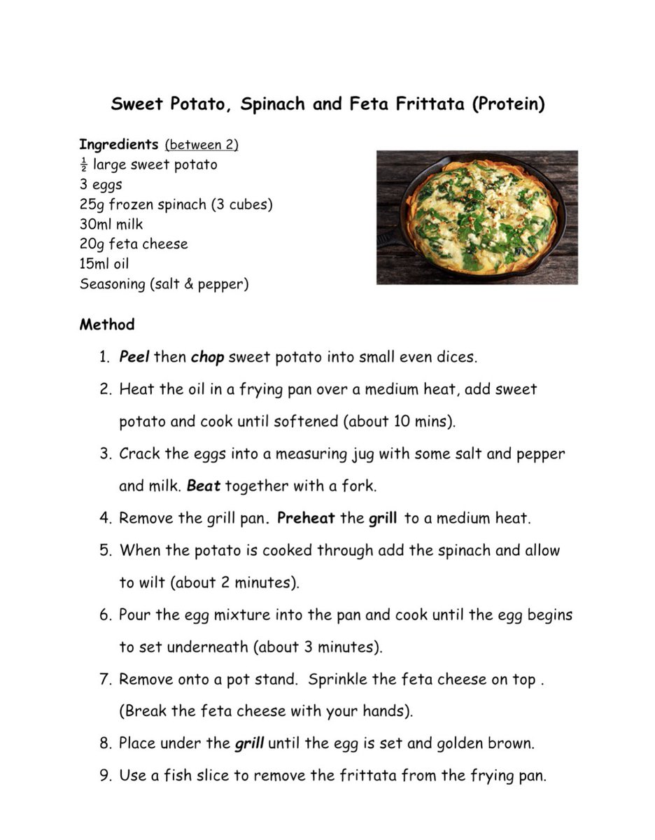 Miss Bankier (@miss_bankier) on Twitter photo S2 HFT made sweet potato, spinach & feta frittata this week 👩🏼🍳 They focused on learning about nutrients like protein, fibre, Vitamin A & Calcium 🍳🍠🌿 But we had fun cooking with and tasting new foods! 😋 #Nutrition <a href="/RosshallHWB/">Rosshall PE & Health</a> #FoodEducation S2 HFT made sweet potato, spinach & feta frittata this week 👩🏼🍳 They focused on learning about nutrients like protein, fibre, Vitamin A & Calcium 🍳🍠🌿 But we had fun cooking with and tasting new foods! 😋 #Nutrition <a href="/RosshallHWB/">Rosshall PE & Health</a> #FoodEducation