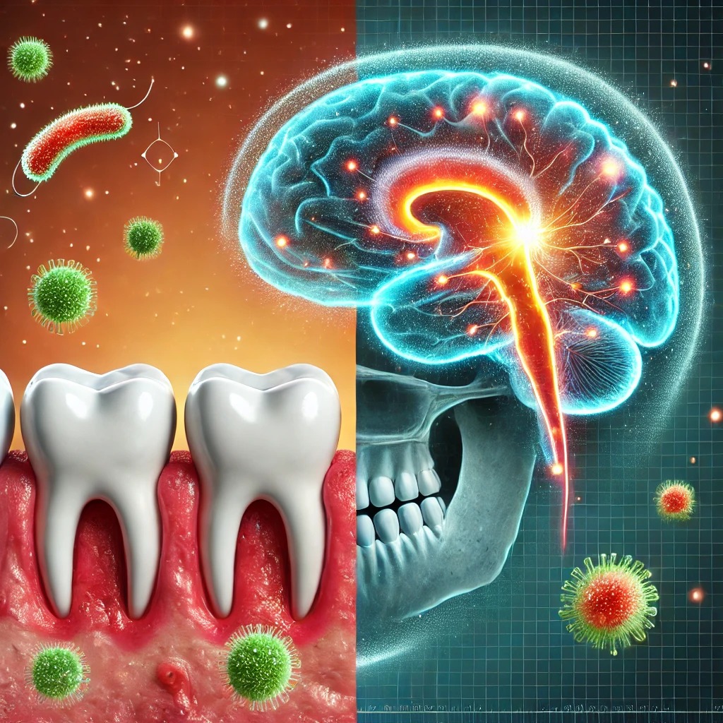 RETaf3ol's tweet photo. "📢 دراسة صينية: أمراض اللثة تزيد خطر #ألزهايمر! 🧠

🔍 تحليل: 51 شخصًا، منهم 11 بحالات متوسطة إلى حادة.

🦠 السبب: البكتيريا تصل للمخ، تُحدث أضرارًا إدراكية.

✅ الحل: العناية بـ #صحة_الفم تقي من التدهور العقلي. 🦷" https://t.co/oKoViYjTSb