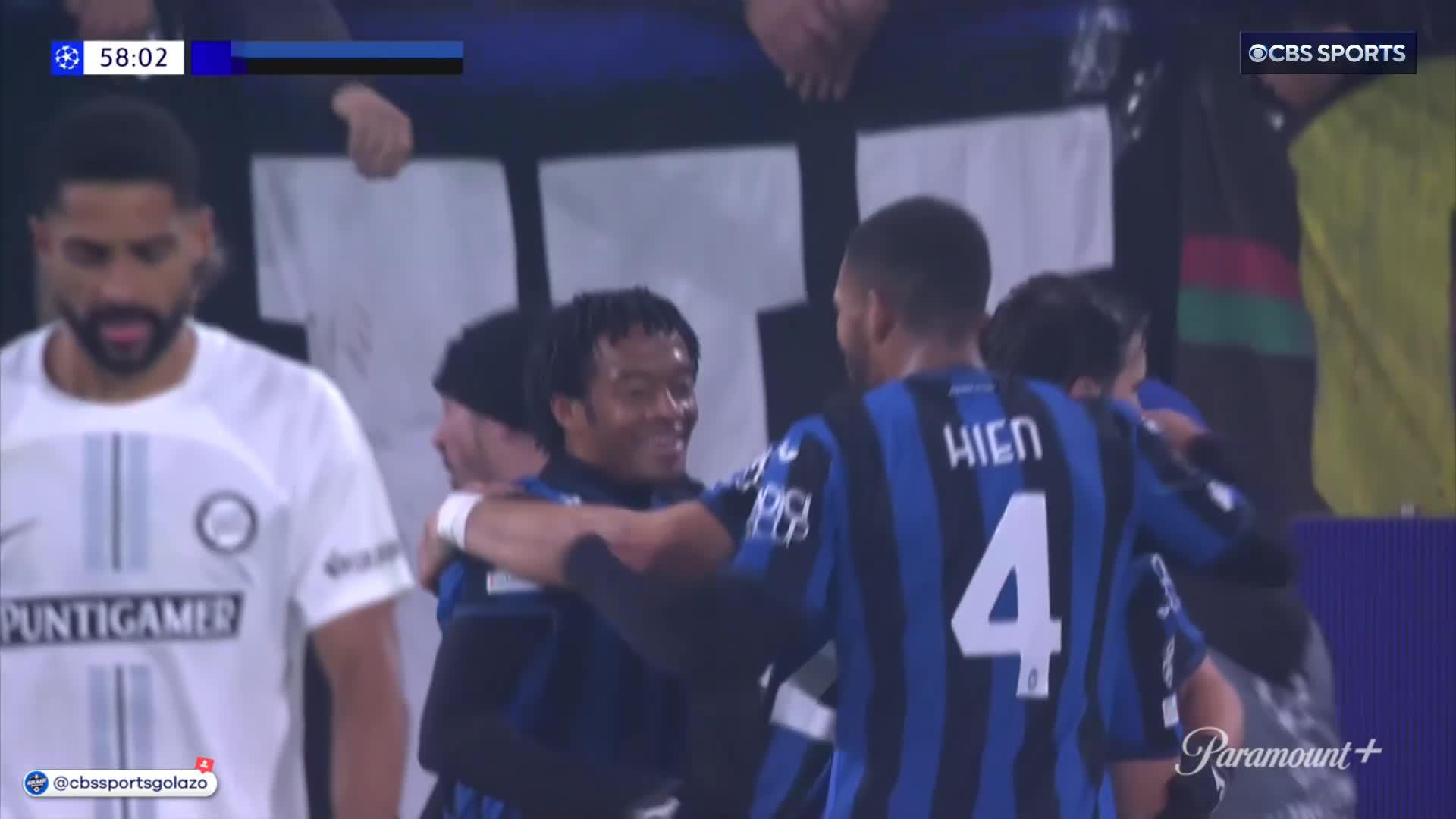 Juan Cuadrado dances on 'em to set up a simple finish for Mario Pašalić 🕺