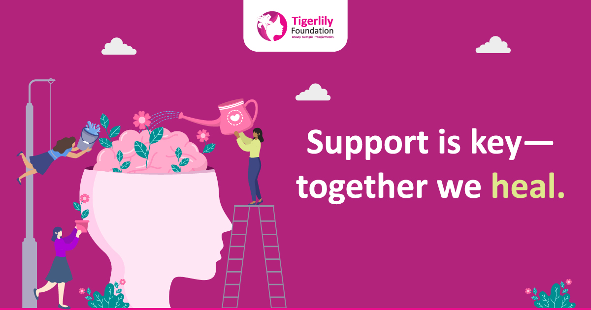 Mental health is just as important as physical health, especially during and after a breast cancer diagnosis. 

This January, let’s prioritize emotional well-being and support each other. 💚 

#BreastCancerAndMentalHealth #BreastCancer #mentalhealth #TigerlilyFoundation