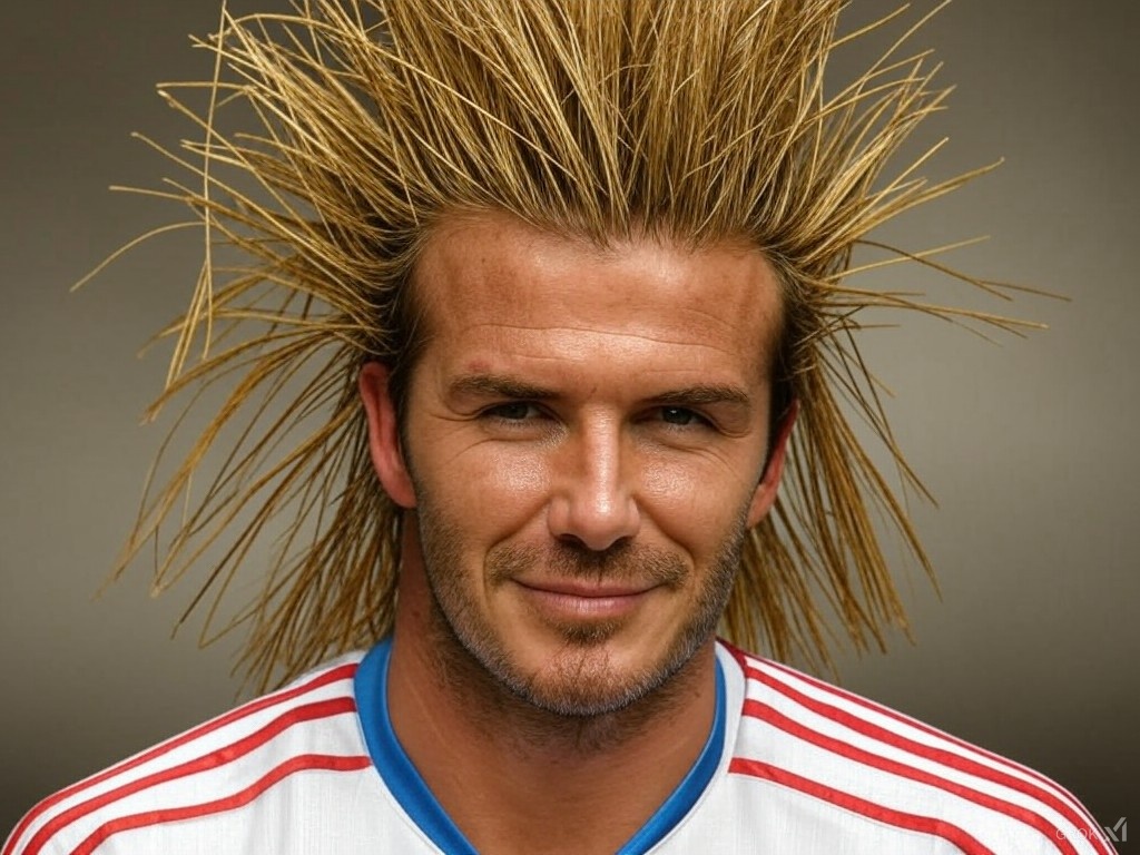 donner518976's tweet photo. Beckham's shredded wheat napper has got out of control https://t.co/GPfbP8aHRU