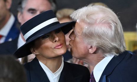 Melania installs a Sleaze Guard ™️