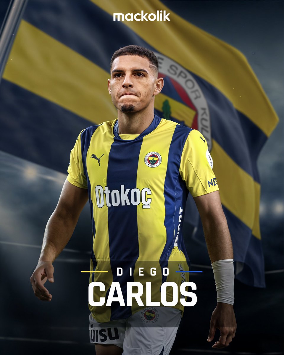 Nikolay_Petkovv's tweet image. ✅✍️ Official, deal done: Fenerbahçe has announced the new player of the team, who is a Diego Carlos, who joins from Aston Villa for the transfer fee of €10 millions.
It’s a good signing for the team of Jose Mourinho? 👀🟡⚪️
📸: @mackolik