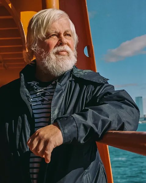 CaptPaulWatson's tweet photo. Thank you to @Surfer for their detailed feature. “I’ve never been angry at anything in my life, really. It’s just not an emotion I utilize. Persecution for being an activist is just part of the job. I mean, you have to expect that you’re not going to make change without taking risks and without making sacrifices. You need to turn that into a story to dramatize the issue and get people’s attention. I’ve been arrested and put in jail many, many times, but I’ve never been convicted of a crime. I’ve also never injured a single person in my entire career over the last 50 years. In 1977, I developed a strategy that I call aggressive nonviolence. We would aggressively intervene, but we aren’t going to hurt anybody and we have to operate within the boundaries of both the law and practicality. “ - Captain Paul Watson. 

Read the full story online.
