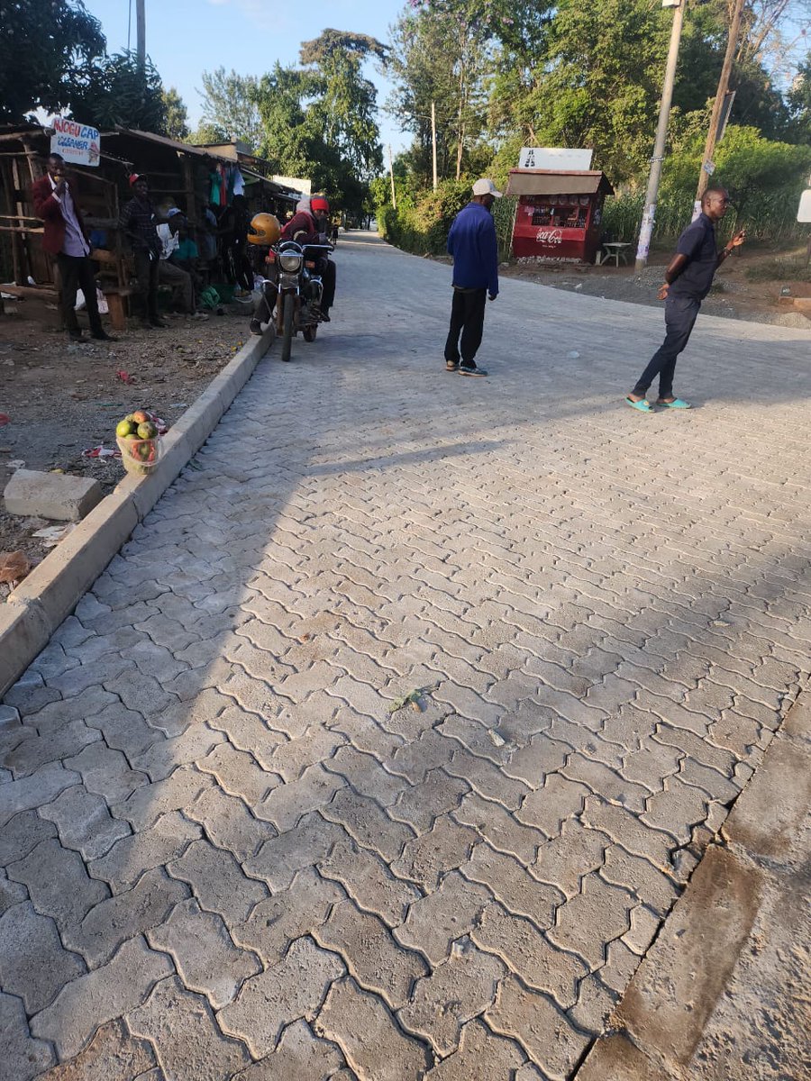 HonKangata's tweet photo. Saba Saba health Centre Smart City road programme. https://t.co/7DSqpq4RPG