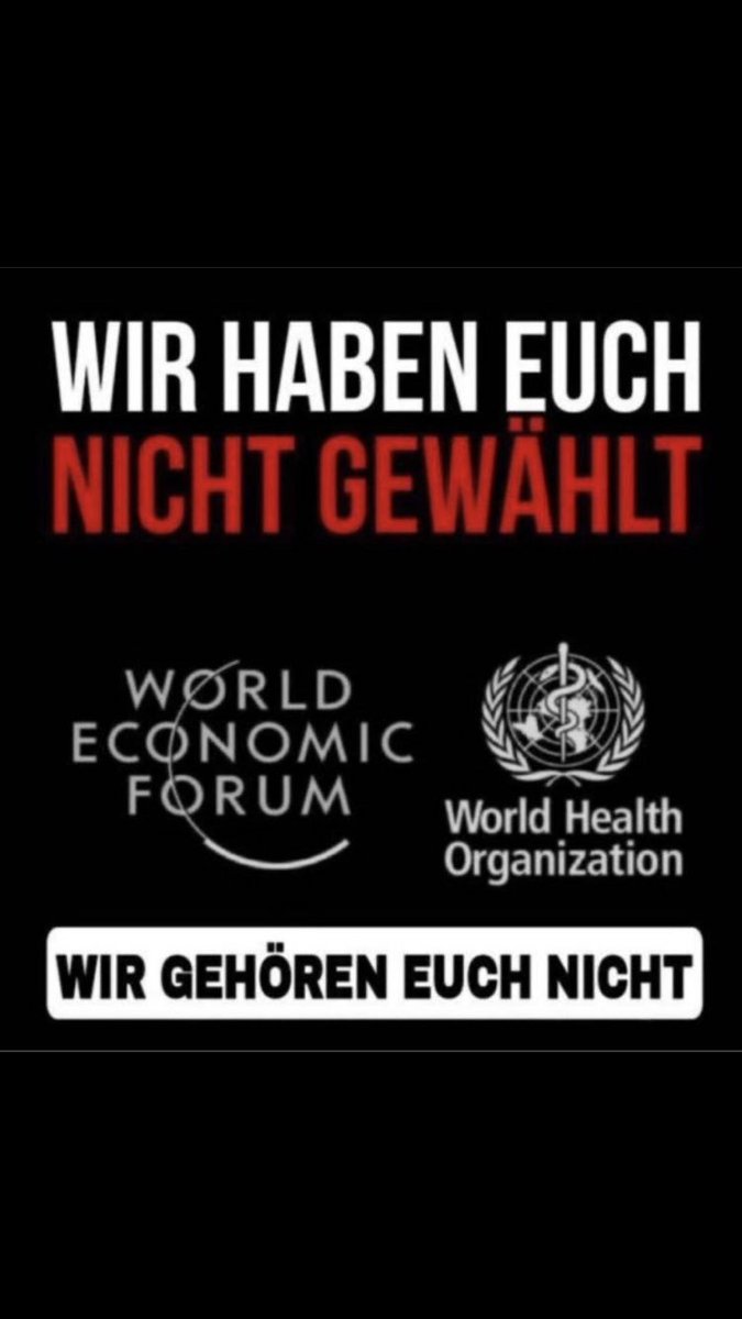 Wenn du diesem Bild zustimmst, dann bitte ich um ein Like und Retweet. Danke. #LautgegenWEF #LautgegenWHO