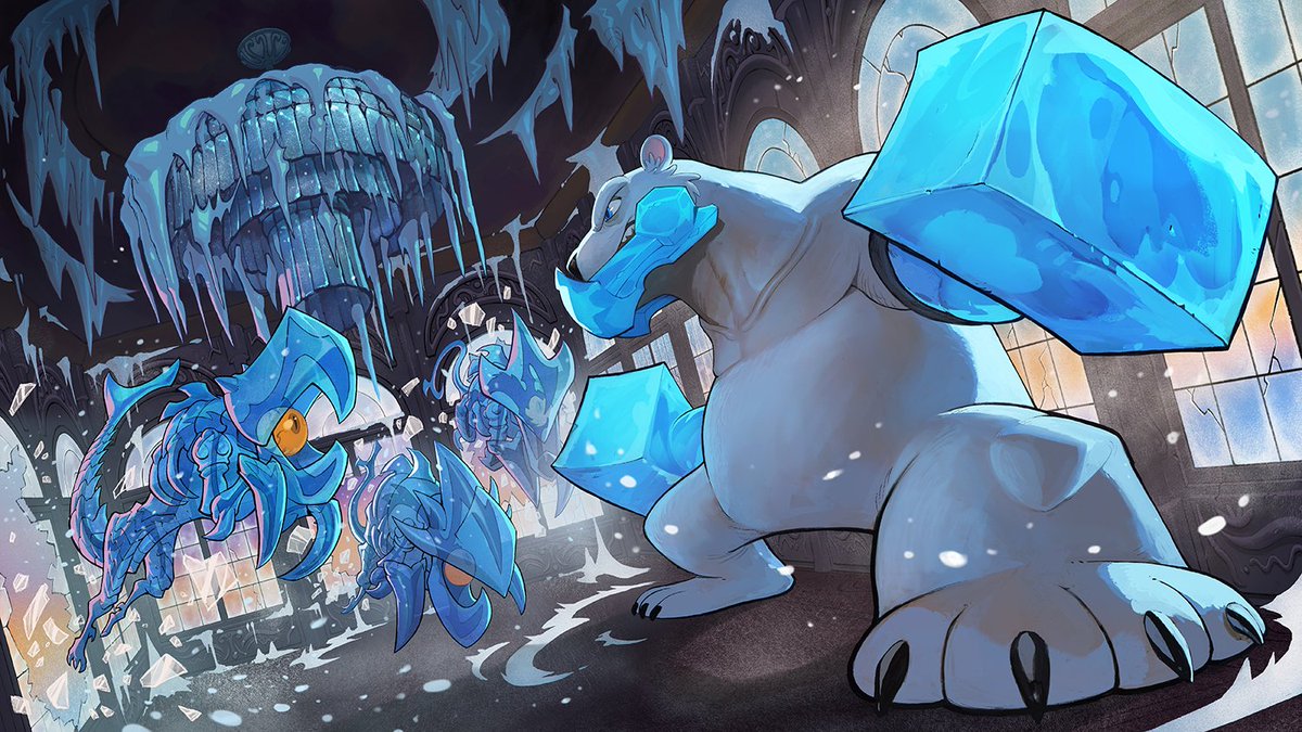 Garretthanna's tweet image. Etalus is out! Here&apos;s his splash