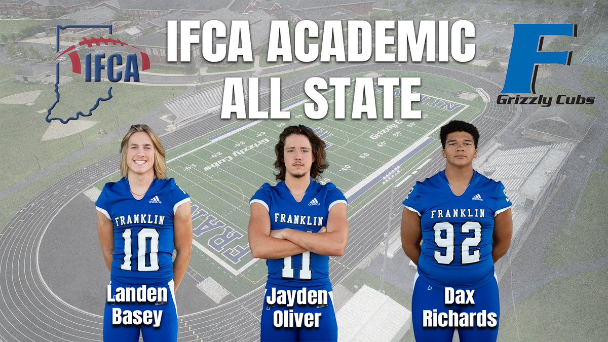 GrizzlyCubsFB's tweet image. Congratulations to these outstanding student athletes! Getting it done on the field and in the classroom!