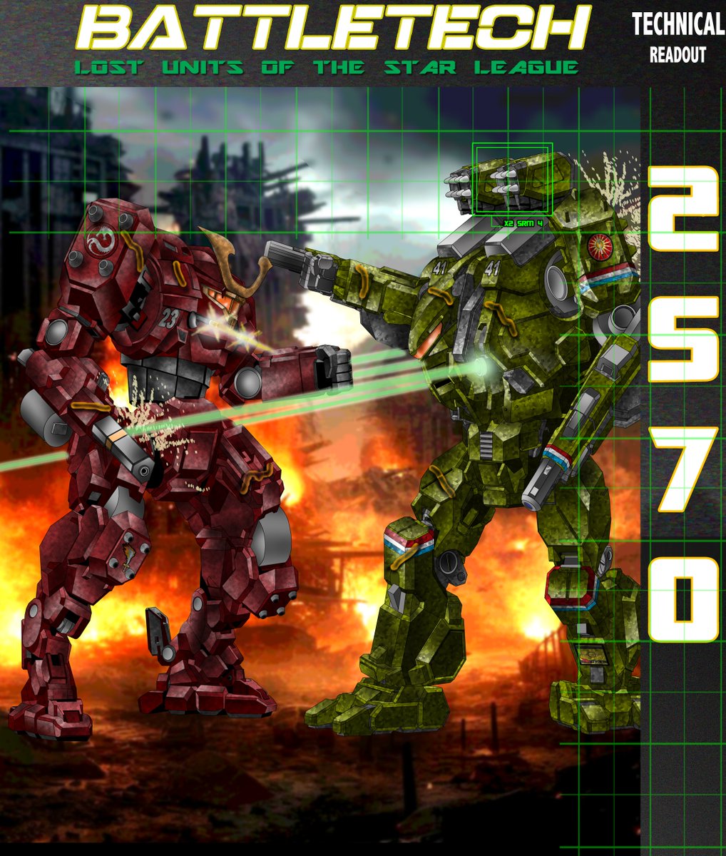 I'm so excited to finally be able to announce this.  After more than a year of work, my second full-fledged TRO will be launching in February.

Lost Units of the Star League is over 160 pages and includes BattleMechs, IndustrialMechs, LAMs and Combat Vehicles.

Be on the lookout!