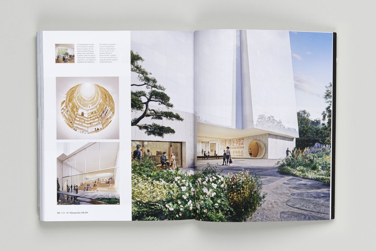 We are excited to announce the release of ‘AV Monografías. Herzog &amp; de Meuron 2017-2024’. Two essays by Luis Fernández-Galiano bracket 34 project  features, spanning from 2017 to 2024. More info here: hdm.com/av-monographs-…