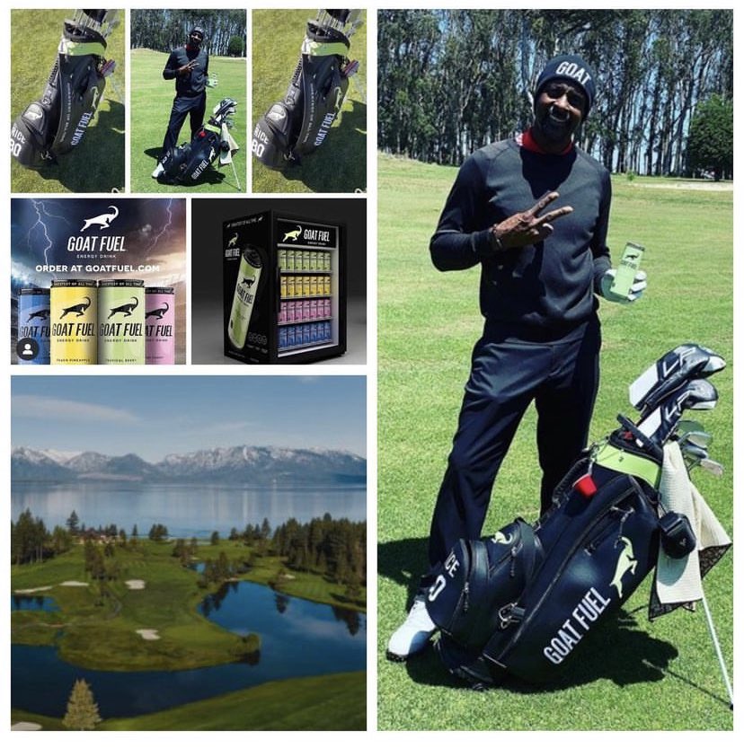 MPDCustomGolf's tweet photo. Two GREAT friends @JerryRice &amp; Bruce Blair with the same @goatfuel Tour Stand Bag playing a few holes in California! 

#goatfuel #mpdcustomgolf #jerryrice #bruceblair #customgolfbags https://t.co/YajT6xyI4e