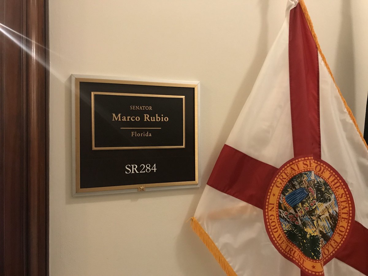 SaudObserver's tweet image. Few years back I went to the office of Marco Rubio in DC. Congratulations to @marcorubio on his appointment as the Secretary of State of United States.
