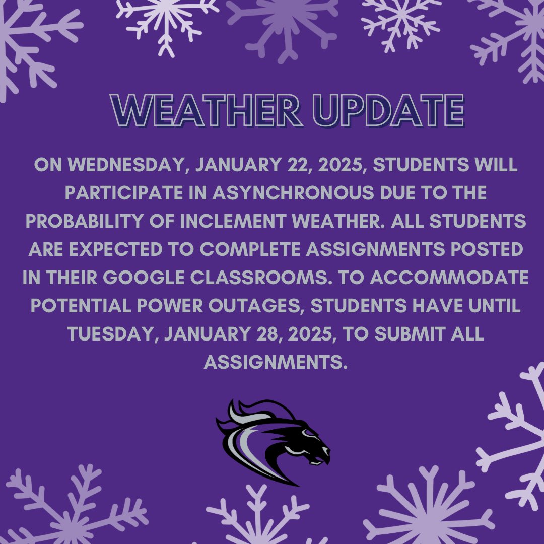 rvhs's tweet image. Blazers, Stay on top of your learning and check ParentSquare for important updates. 💜🩶 #BlazerPride #StaySafe #AsynchronousLearning