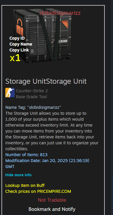 Udek - Buying Skins 96% tweet media