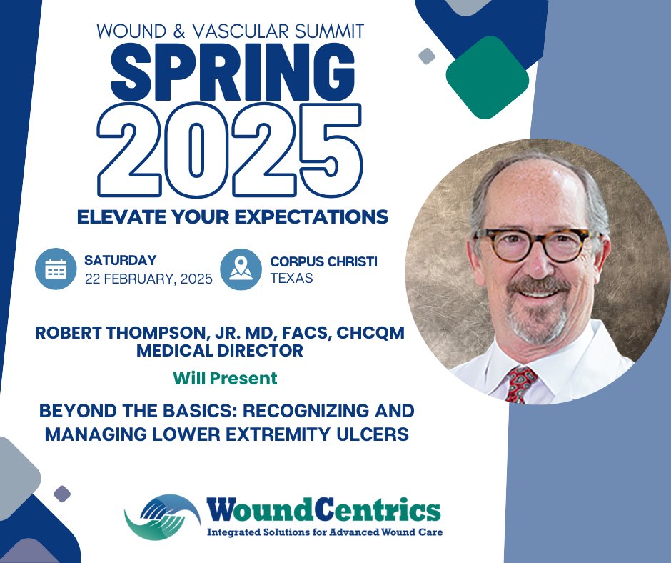 WoundCentrics's tweet image. At this summit, you’ll gain access to forward-thinking solutions from #WoundCentrics, network with peers &amp;amp; industry experts.

WoundCentrics can support your hospital’s journey toward exceptional patient care and measurable results.

#WoundPros #HealthcareInnovation