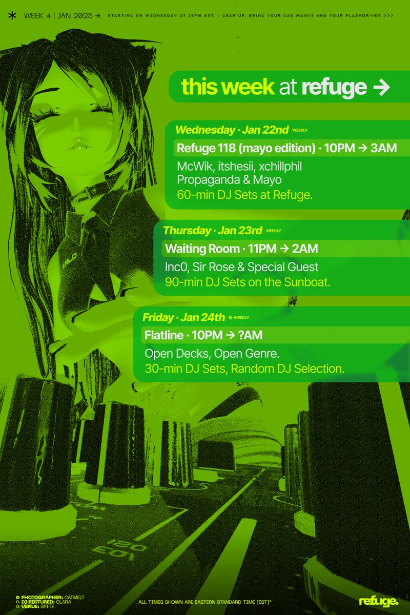 This week at Refuge.