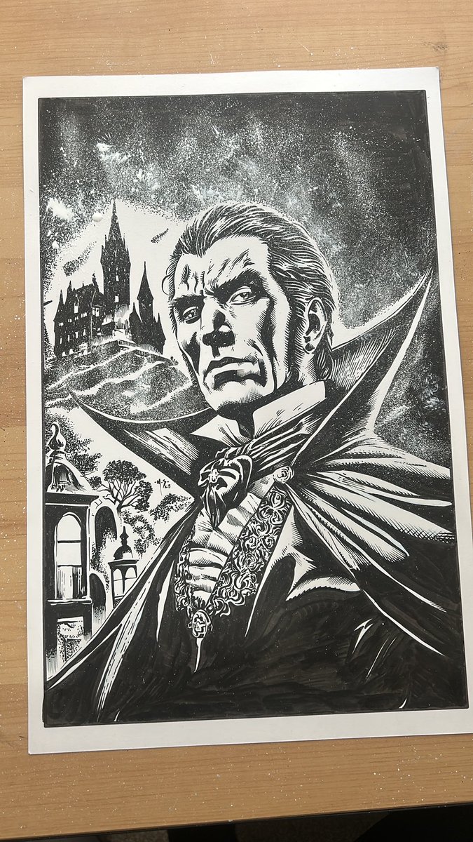 My final universal monsters piece is non other than Dracula.

I hope you guys like this one