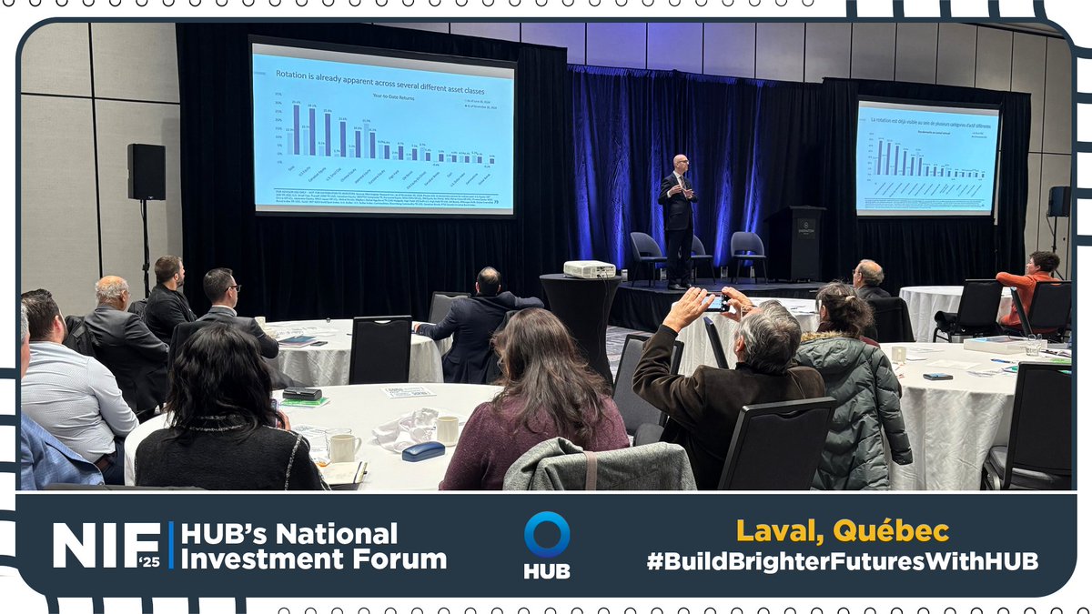 We had an amazing day hosting our National Investment Forum in Quebec! Thank you to Giancarlo Alfonso and Anthony Pascale for sharing their expertise with the rest of today's group! Be sure to register for the final 2 NIFs at hubfinancial.com/nif #BuildBrighterFuturesWithHUB