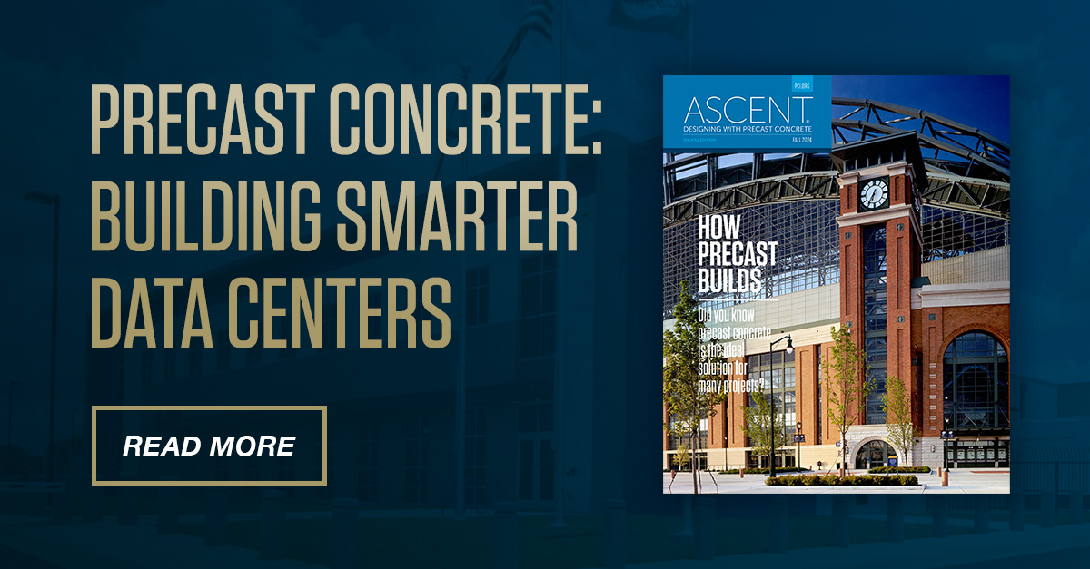 PCIMidAtlantic's tweet photo. #Precastconcrete drives efficiency in #datacenter construction with fast, scalable, and durable solutions. Learn more in the fall issue of Ascent: https://t.co/b6qAVo1O6X https://t.co/Aj5iutngwr