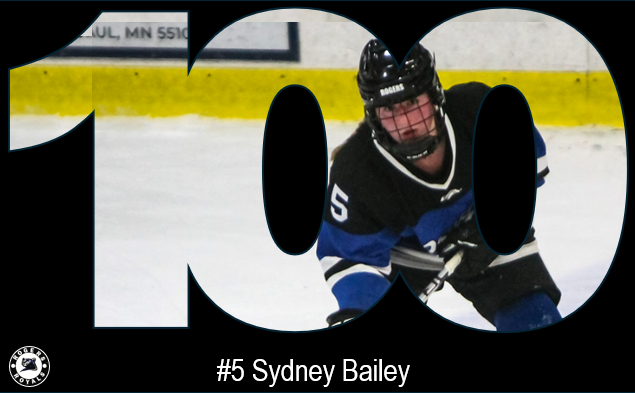 RogersGirlsPuck's tweet photo. 🌟MILESTONE ALERT🌟

Tonight's start for #5 Senior SYDNEY BAILEY marks her 100th Varsity Career Game

#RGH  #IAGDTBAR  #RoyalsPride https://t.co/PivUATE3rE