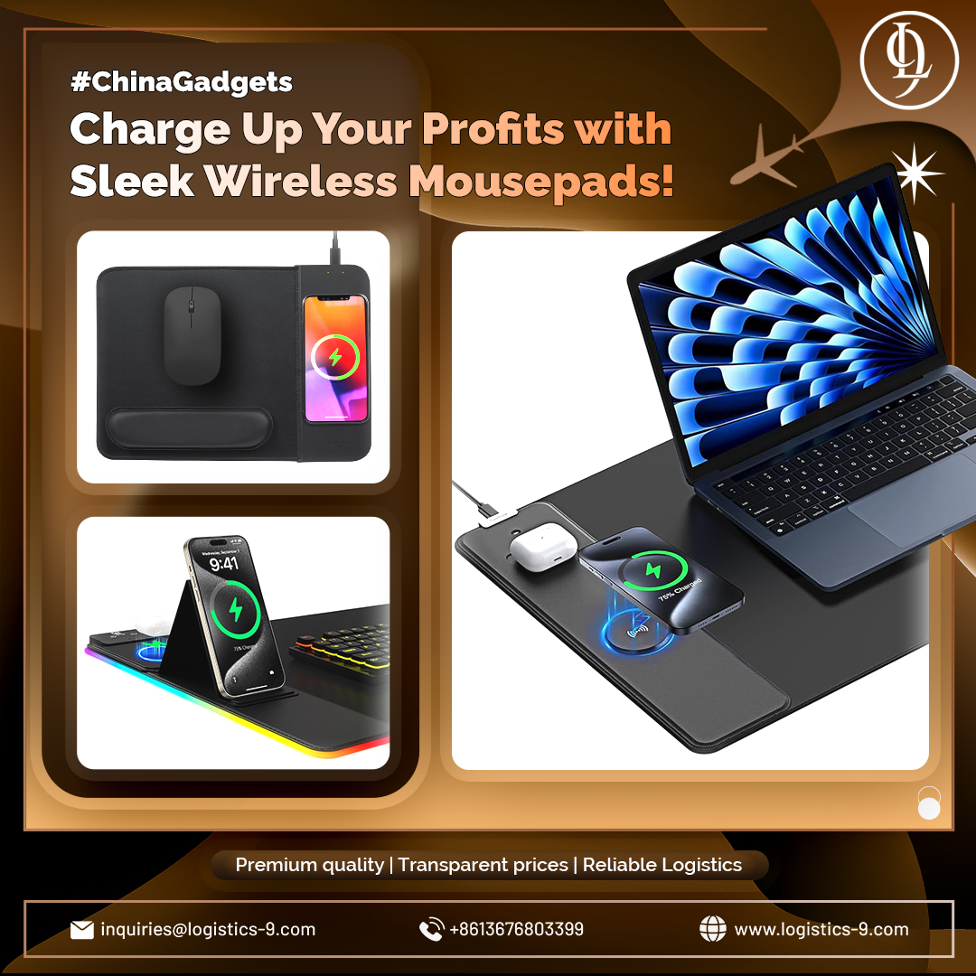 logistics_9's tweet image. Why settle for the ordinary? Let’s level up your import game with charging mousepads with the latest designs —sourced directly from Yiwu market with your trusted China sourcing agent. DM us to get started!

#logistics9 #tiktokgadgets #sourcingagency #chinaagent #chinasourcing
