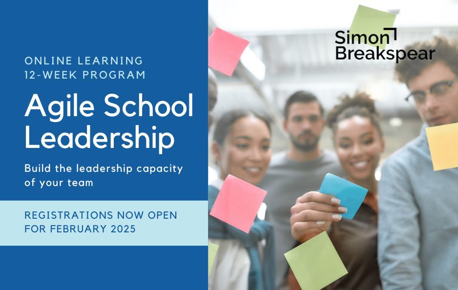 The Agile School Leadership program equips school leaders with the tools to drive rapid, effective change. Join me in my flagship program, starting in Feb 2025. Get in quick!
👉 buff.ly/3QROPub
#EducationalLeadership #AgileSchoolLeadership