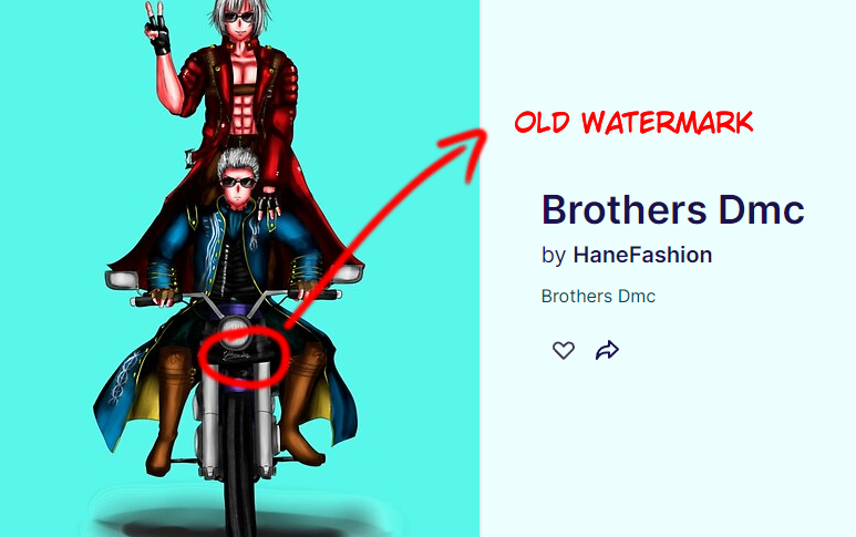 ChinChiharu's tweet photo. If you notice, there is a small watermark here, which indicates plagiarism. I made that since I had my art stolen before (+) https://t.co/U6w5Kl7aJo