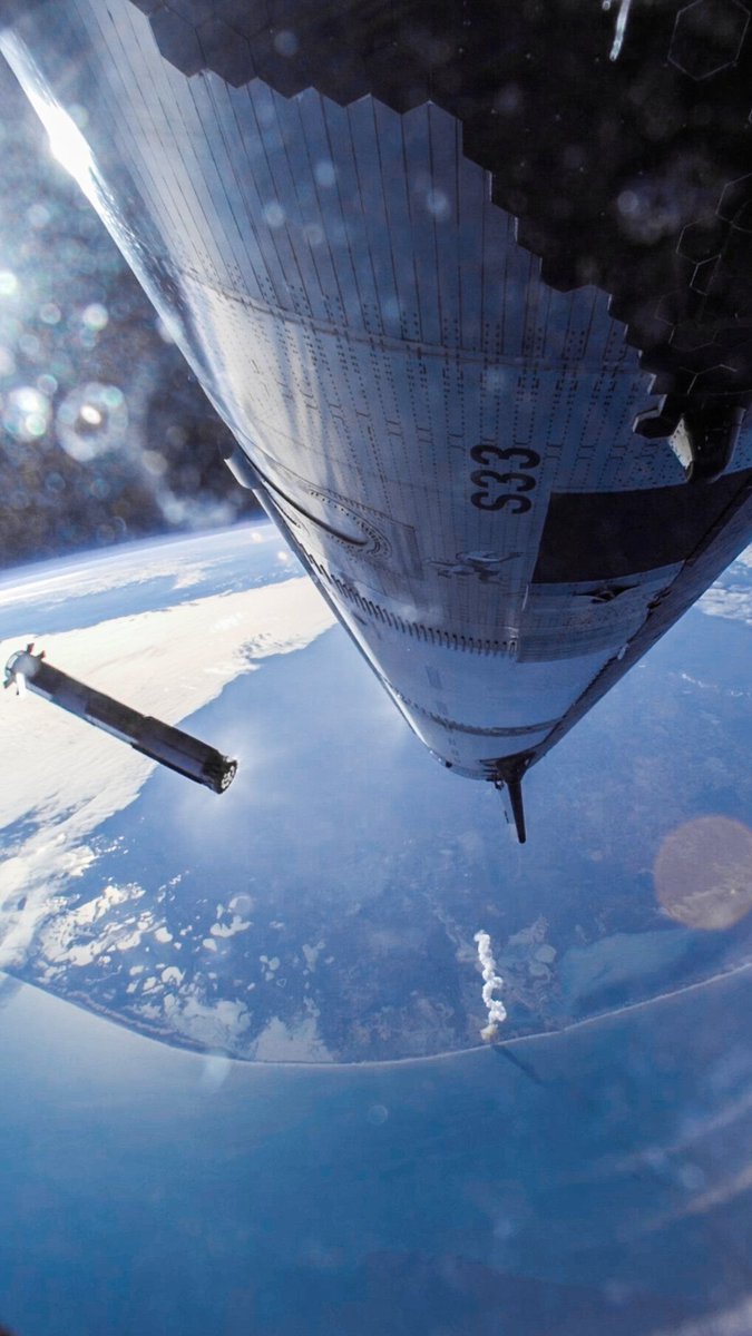 hdoespaco's tweet photo. #starship #booster #superheavy #flight7 https://t.co/q2BpMPUOWh