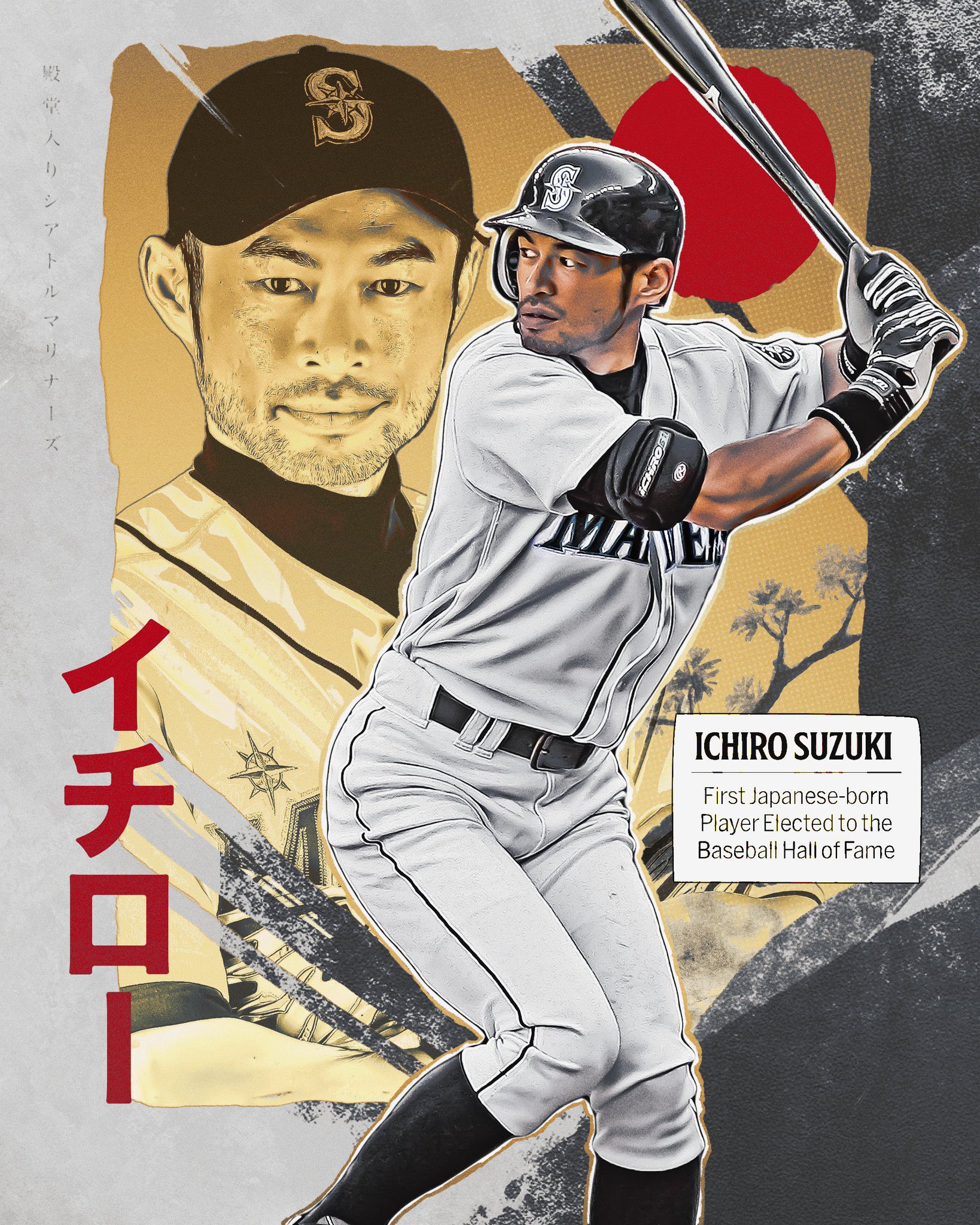 殿堂 イチロー選手 直筆サイン入りバット 35/51 (野球界の 殿堂 イチロー選手 直筆サイン入りバット 35/51 (野球界の