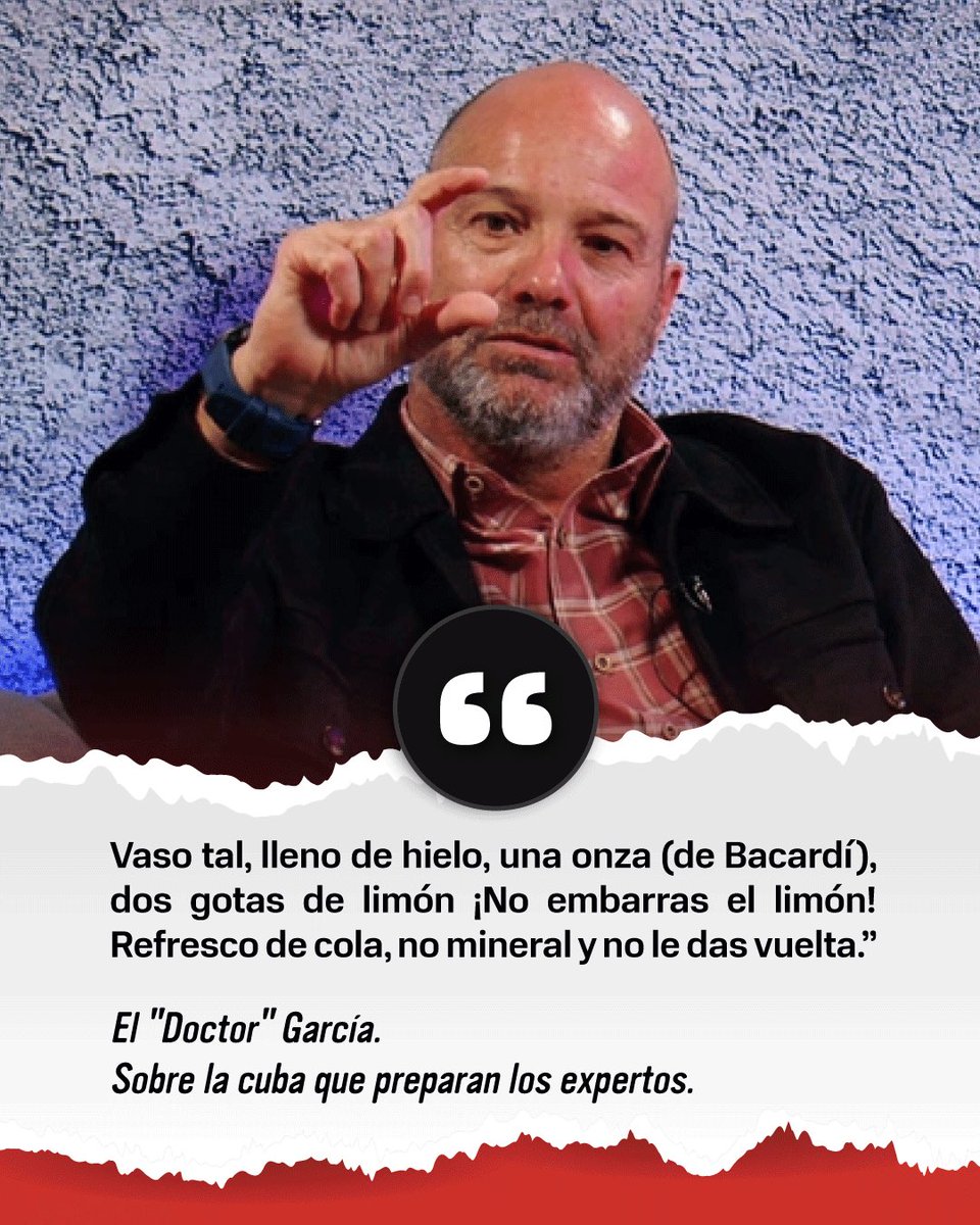 somoslaperrada's tweet photo. Preparar una Cuba de Bacardi como los EXPERTOS🥃🔥

Pelados y pelafustanes, NO SE EQUIVOQUEN, aquí están los pasos del Doctor @GarciaPosti 😉

#SomosLaPerrada https://t.co/MovzlH2lml