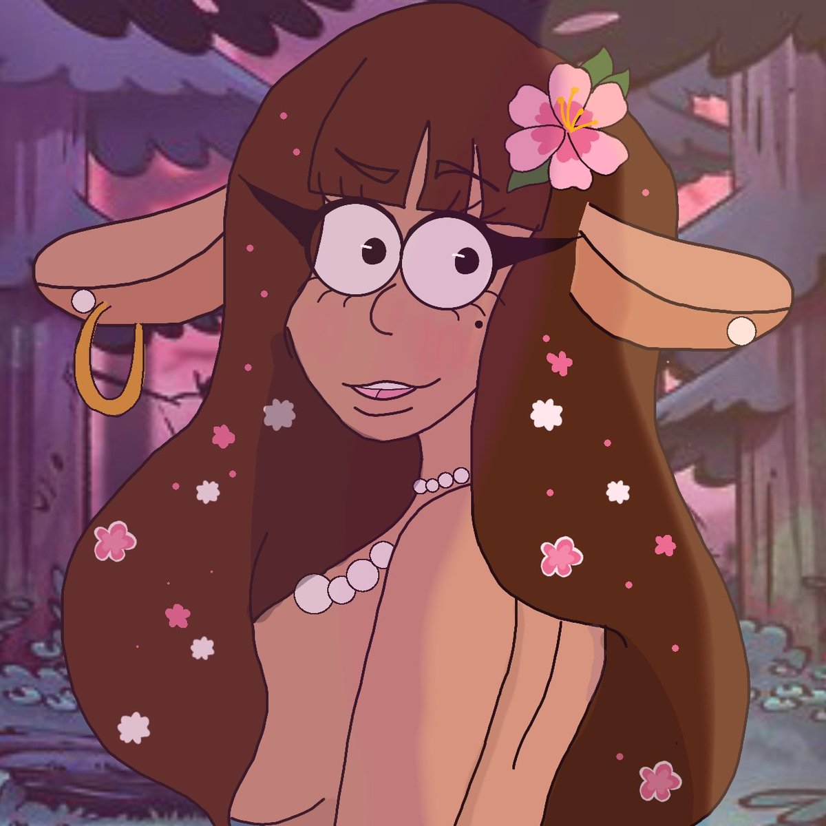 Pr1ncesspnk's tweet photo. Close up of my pfp ig lol 

#gfoc #gravityfallsoc #oc #originalcharacter #ocart #digitalart #myoc #gravityfalls https://t.co/sHWK2Bn1En