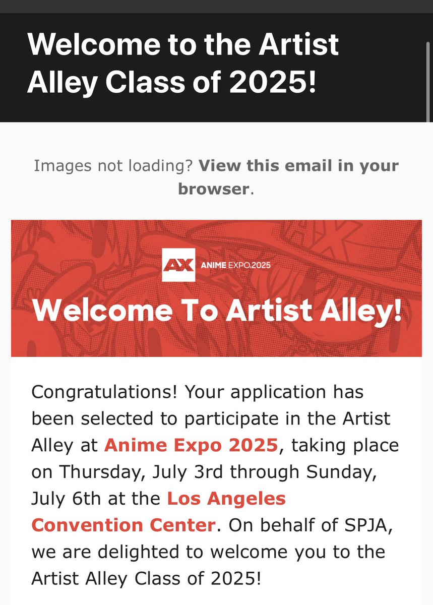 I GOT INTO ANIME EXPO GUYS???? AAAAAAA!!!! 🥹🥹🥹