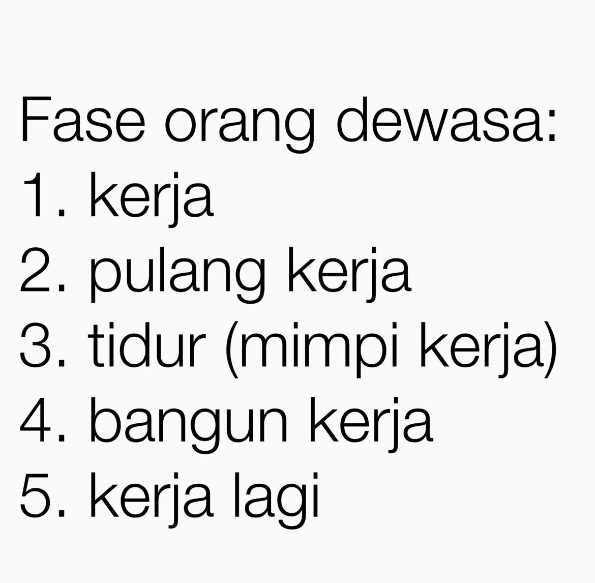 memasuki waktu menjadi orang dewasa (lagi) yaitu ✨bekerja✨