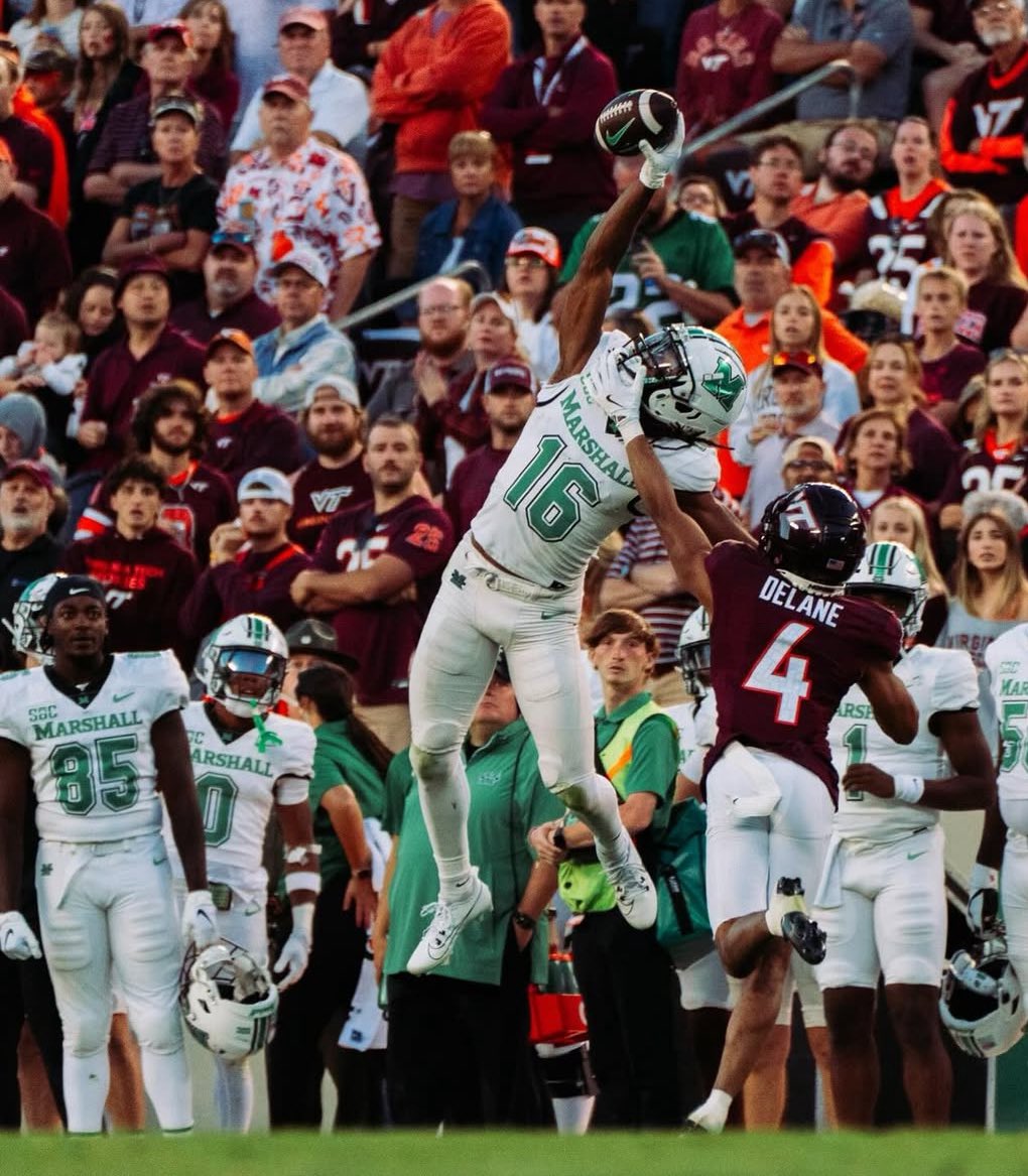 After a great conversation with coach <a href="/CoachRod_McD/">Rod McDowell</a> blessed to receive my 2nd offer from <a href="/HerdFB/">Marshall Football</a> 
<a href="/rblackstonbhp/">Russell Blackston</a> <a href="/coach_mcclain25/">Dalton McClain</a> <a href="/CoachLomax22/">Coach Lomax</a> <a href="/amanirichburg88/">Coach Cap</a>