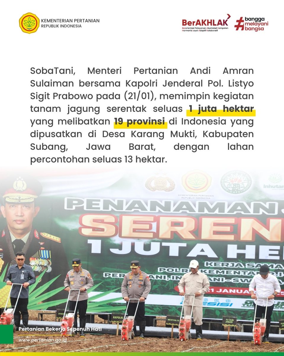 Kementerian Pertanian RI tweet media