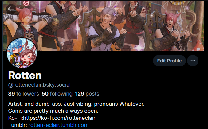 EclairRotten's tweet image. I wont be posting on twitter anymore.