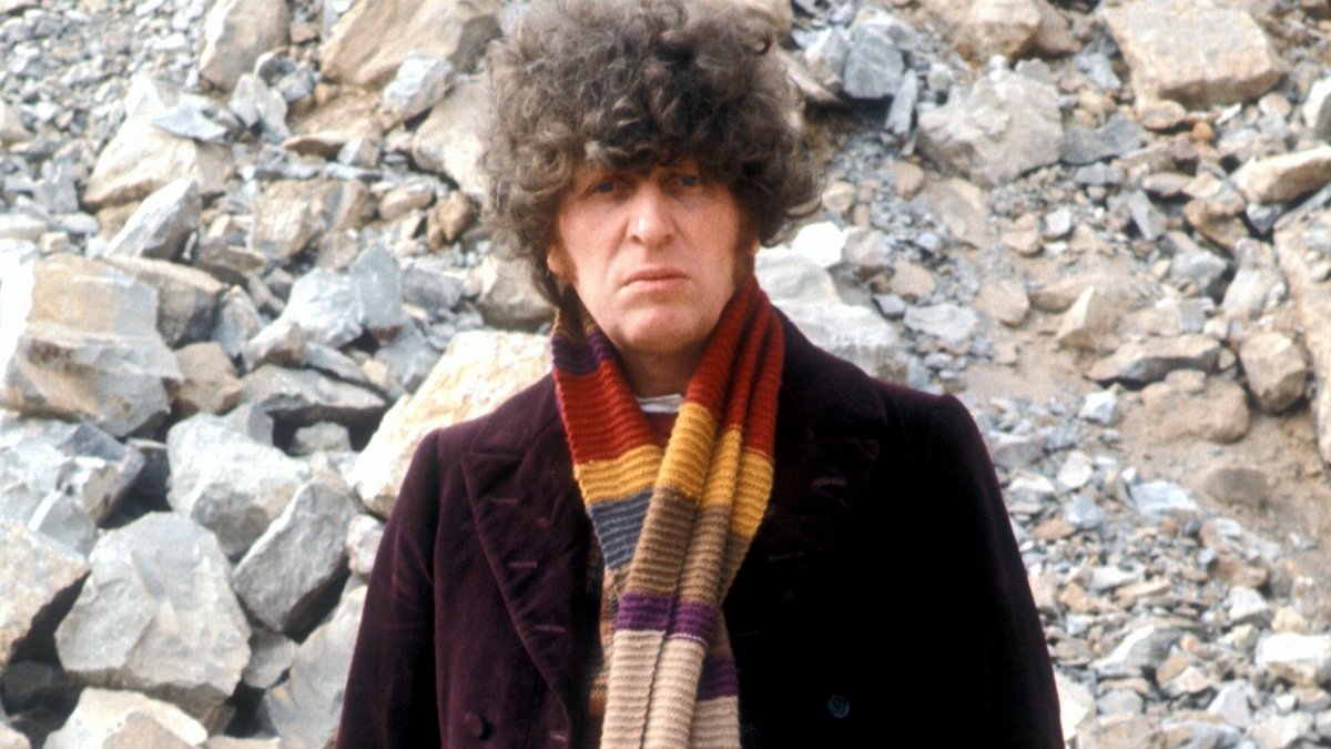 Tom Baker during "The Hand of Fear". #TomBaker #DoctorWho #FourthDoctor