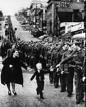 On Oct 1st, 1940, photographer Claude P. Dettloff captured the image of Whitey Bernard running towards his dad. 85 yrs later I photographed Whitey with his favourite picture, the day his dad came home. Little Pieces of Canada, coming in 2026. Nimbus Publishing