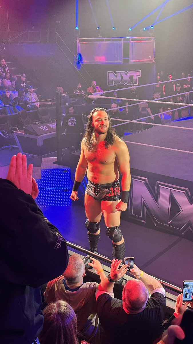 NXTwithNaJee's tweet photo. HES BACK!!!
@javierbernalWWE
#WWENXT https://t.co/q7lcISdbhw