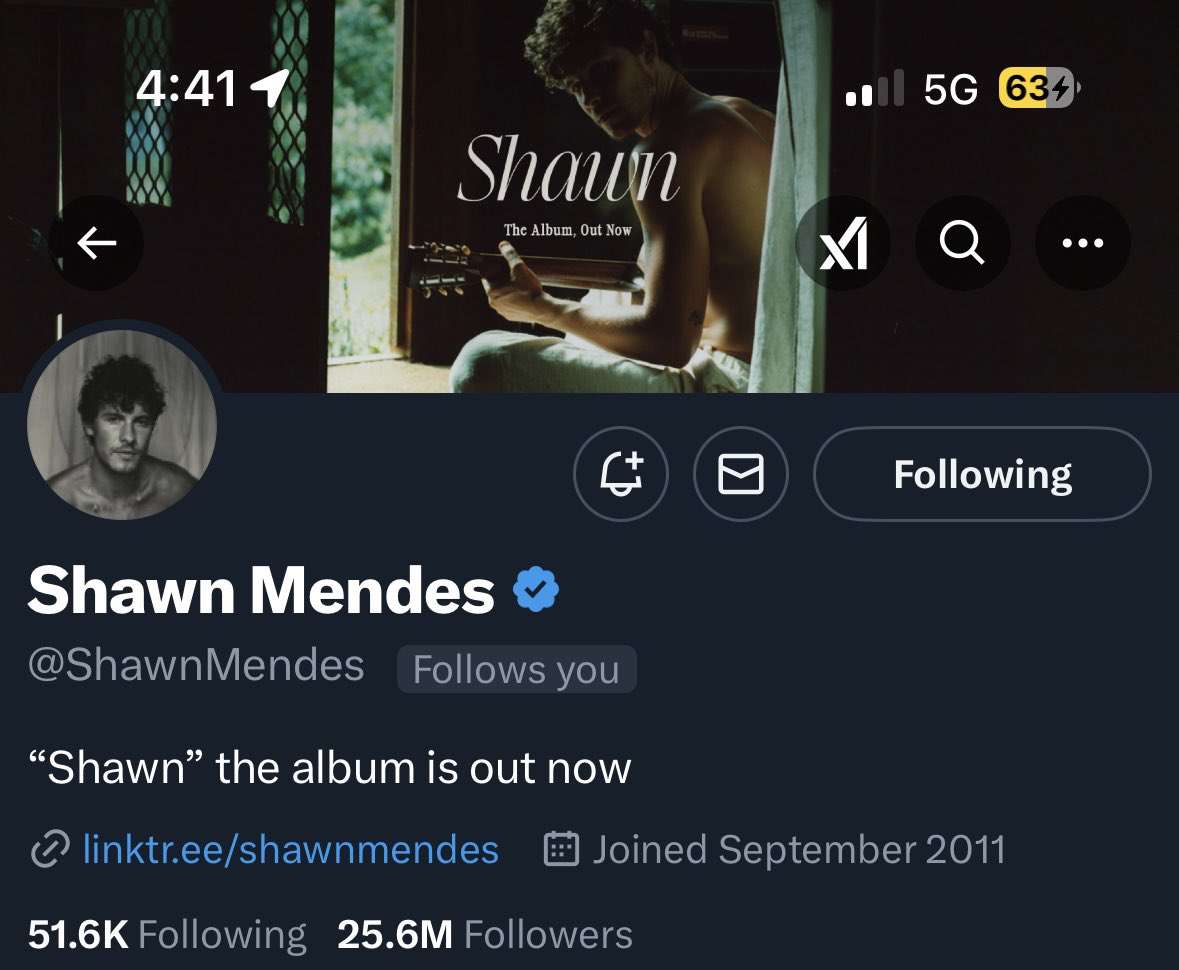 searaa_'s tweet photo. Goodbye Twitter (not X)… I’ll always love you @ShawnMendes #protectingmypeace https://t.co/5pXpenOSG4